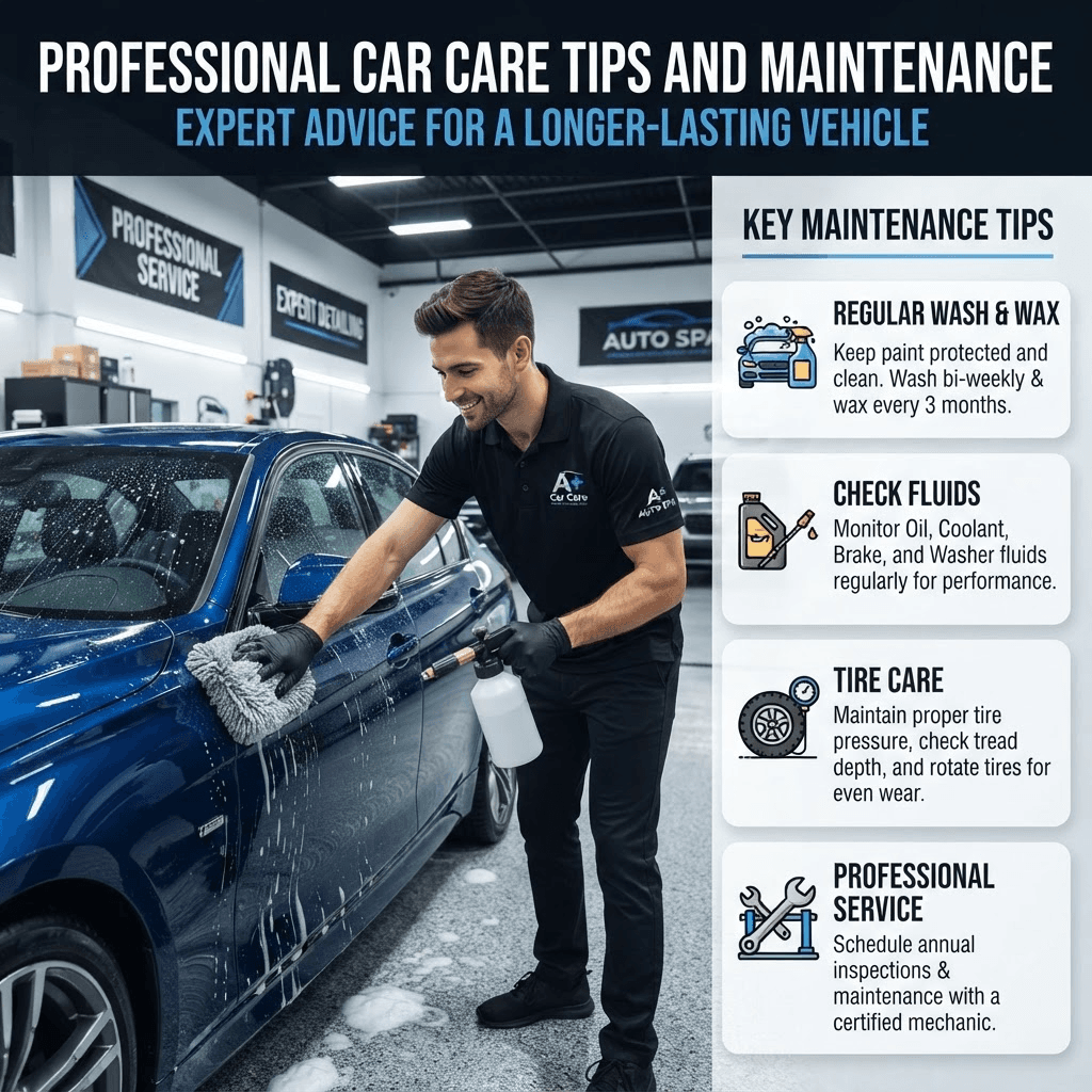 10 Essential Car Care Tips for Beginners